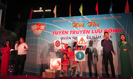 Tổng kết Hội thi Tuyên truyền lưu động quận Ninh Kiều
năm 2016