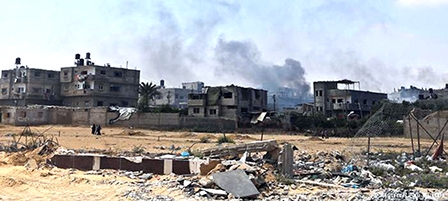 Israel không kích các mục tiêu của Hamas ở Dải Gaza