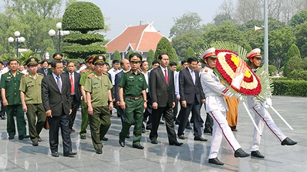 CHỦ TỊCH NƯỚC DỰ LỄ KỶ NIỆM 62 NĂM CHIẾN THẮNG ĐIỆN BIÊN PHỦ