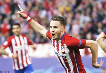 Saul Niguez  “Nhân tố bí ẩn” mới 
của Atletico Madrid