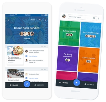 Google tung ra dịch vụ chia sẻ đa nền tảng Spaces
