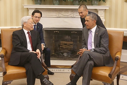 DẤU ẤN MỚI TRONG QUAN HỆ ĐỐI TÁC TOÀN DIỆN VIỆT NAM HOA KỲ