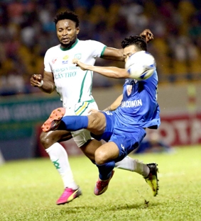 Kết quả vòng 11 V.League Toyota 2016 <br> Cần Thơ thất bại trên sân Cẩm Phả