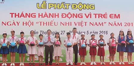 CHĂM LO, TẠO MÔI TRƯỜNG SỐNG AN TOÀN CHO TRẺ EM