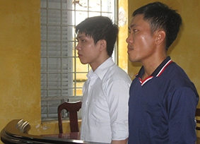 Côn đồ chém người, lãnh án