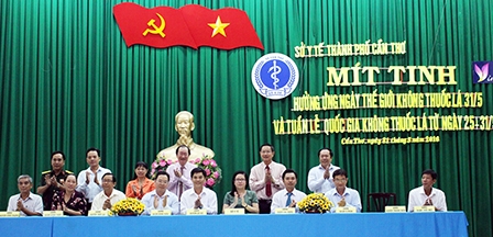 MÍT TINH HƯỞNG ỨNG NGÀY THẾ GIỚI KHÔNG THUỐC LÁ