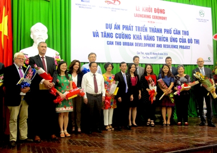 Khởi động Dự án phát triển TP Cần Thơ và tăng cường khả năng thích ứng của đô thị, vốn đầu tư 322 triệu USD