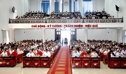 Hơn 600 cán bộ nghỉ hưu học tập, quán triệt
Nghị quyết Đại hội lần thứ XII của Đảng