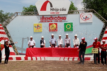 Tân Hiệp Phát: khởi công cây cầu thứ 12  của chương trình “Nhịp cầu ước mơ”