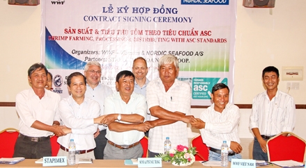 Hợp tác xã nuôi tôm Hòa Nghĩa 
và hành trình mang tên ASC