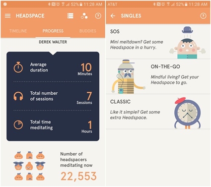 Những ứng dụng giúp người dùng chống stress và thư giãn tinh thần