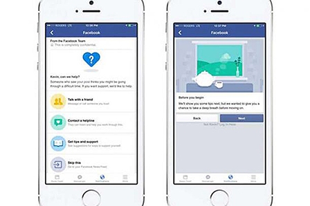 Facebook tung ra công cụ chống tự tử