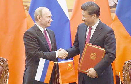 Nga, Trung thắt chặt quan hệ