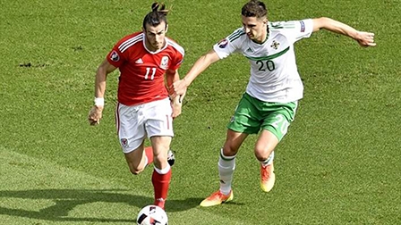 XỨ WALES- BẮC AILEN: 1 - 0 <br>
McAuley đốt lưới nhà đáng tiếc