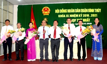 BẦU CÁC CHỨC DANH CHỦ CHỐT CỦA HĐND, UBND QUẬN, HUYỆN