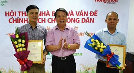 Báo Cần Thơ đoạt giải Nhì và giải Khuyến khích 

Cuộc thi viết về chủ đề “Nông dân và Hợp tác” 

lần thứ nhất  2016