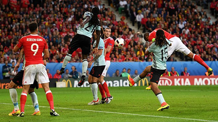 Xứ Wales Bỉ: 3 - 1 <br>
Xứ Wales lội ngược dòng