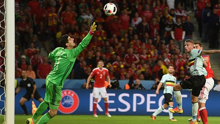 Xứ Wales Bỉ: 3 - 1 <br>
Xứ Wales lội ngược dòng