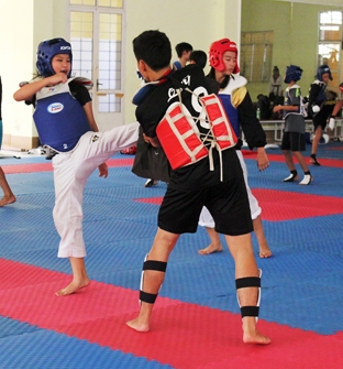 Khuyến khích phong trào 
Taekwondo Cần Thơ