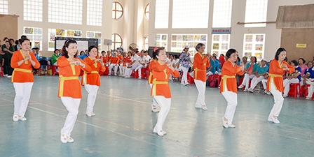 Thể dục dưỡng sinh phát triển mạnh ở An Giang