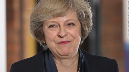 Bà Theresa May trở thành Thủ tướng Anh