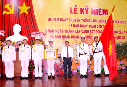 Xây dựng lực lượng Cảnh sát PCCC thành phố chính quy, chuyên nghiệp, từng bước hiện đại