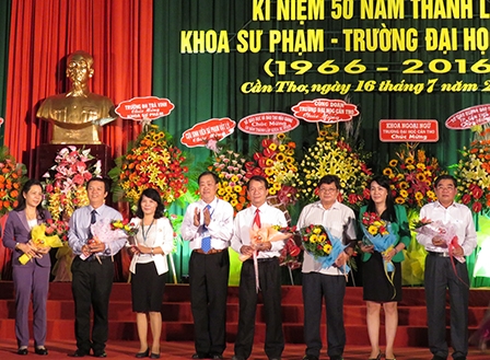 Khoa Sư phạm, Trường Đại học Cần Thơ kỷ niệm 50 năm thành lập