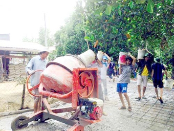 Người dân đóng góp gần 20 tỉ đồng xây dựng cầu, đường giao thông