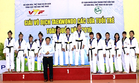 Taekwondo Cần Thơ gây ấn tượng