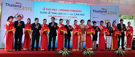 Khai mạc Tuần lễ Thái Lan 2016 tại TP Cần Thơ