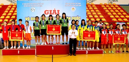 Cầu mây Cần Thơ đoạt HCV nội dung đội tuyển nữ