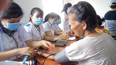 BÌNH THỦY:
Khám và cấp thuốc miễn phí cho gần 300 bệnh nhân
