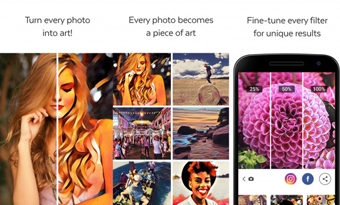 Prisma đã có mặt trên Android
