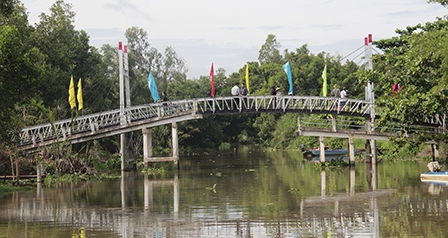 Khánh thành cầu dây văng Dr Thanh-Ông Dèo tại Kiên Giang