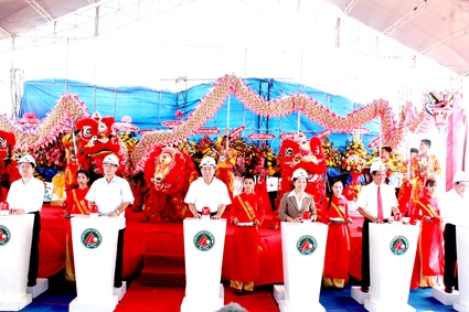 Khởi công hạ tầng kỹ thuật Khu đô thị mới lấn biển Tây Bắc