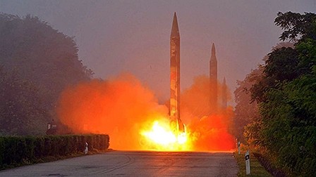 Triều Tiên lại phóng tên lửa đạn đạo