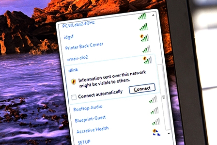 Coi chừng “sập bẫy” các điểm truy cập WiFi miễn phí
