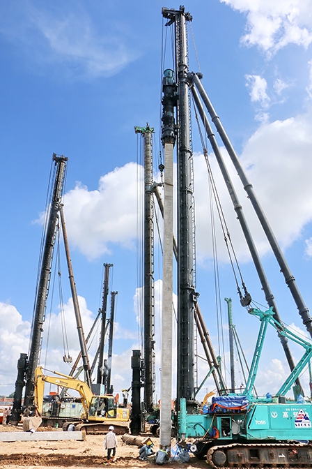 Đẩy nhanh tiến độ thi công 
dự án Nhà máy Nhiệt điện Long Phú 1