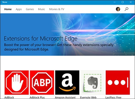 Những bước đơn giản cài đặt tiện ích mở rộng cho Microsoft Edge