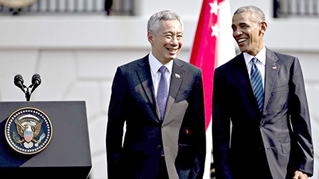 Biển Đông “phủ bóng” quan hệ Trung Quốc - Singapore