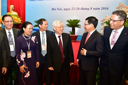 Tổng Bí thư Nguyễn Phú Trọng dự Hội nghị Ngoại giao lần thứ 29