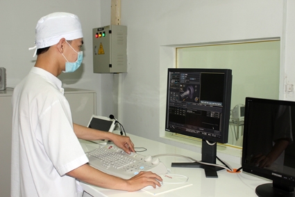 Sử dụng trang thiết bị hiện đại 
giúp chẩn đoán, điều trị bệnh hiệu quả