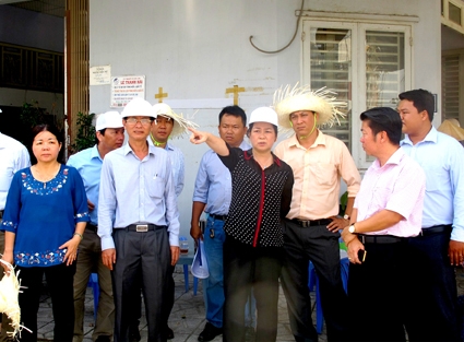 Kiểm tra tiến độ thi công các gói thầu thuộc Dự án Nâng cấp đô thị vùng ĐBSCL - Tiểu dự án TP Cần Thơ