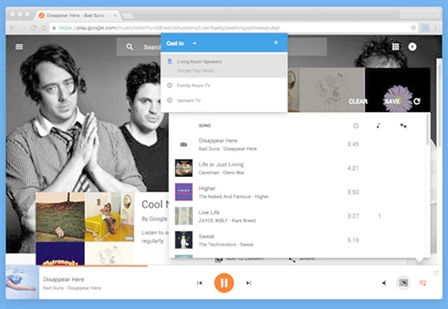 Google tăng cường tính năng phát không dây cho Chrome