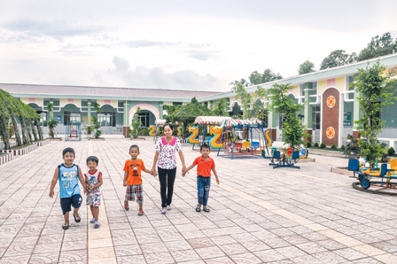 Nhiều công trình thi đua chào mừng Quốc khánh