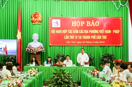 Hô nghị hợp tác giữa các địa phương Việt Nam  Pháp lần thứ 10 ss4 diễn ra tại TP Cần Thơ từ ngày 14 đến 16-9