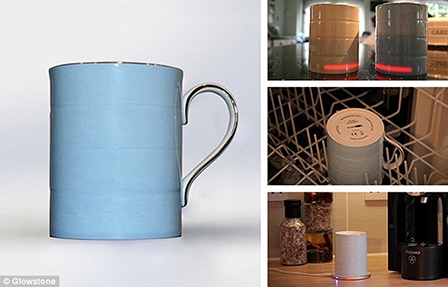 Ly "thông minh" giữ ấm 

nước uống Glowstone