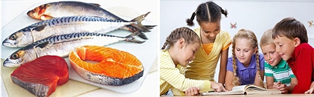 Ăn cá béo giúp trẻ em nâng cao kỹ năng đọc hiểu