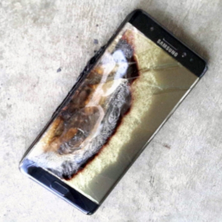 Samsung hạ dung lượng pin Galaxy Note 7 để sửa lỗi cháy nổ