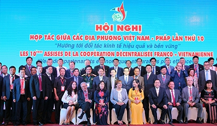 Khai mạc Hội nghị hợp tác giữa các địa phương Việt Nam - Pháp lần thứ 10 tại TP Cần Thơ